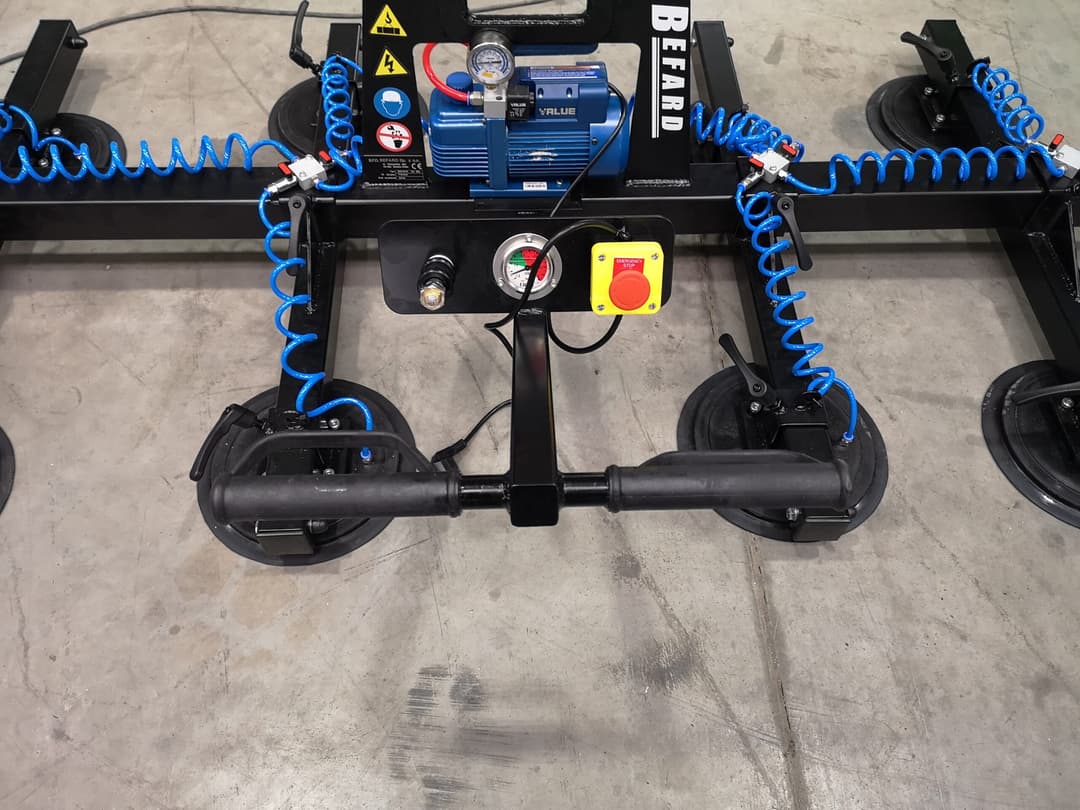 BEFARD XS120 chwytak do blach i blatów