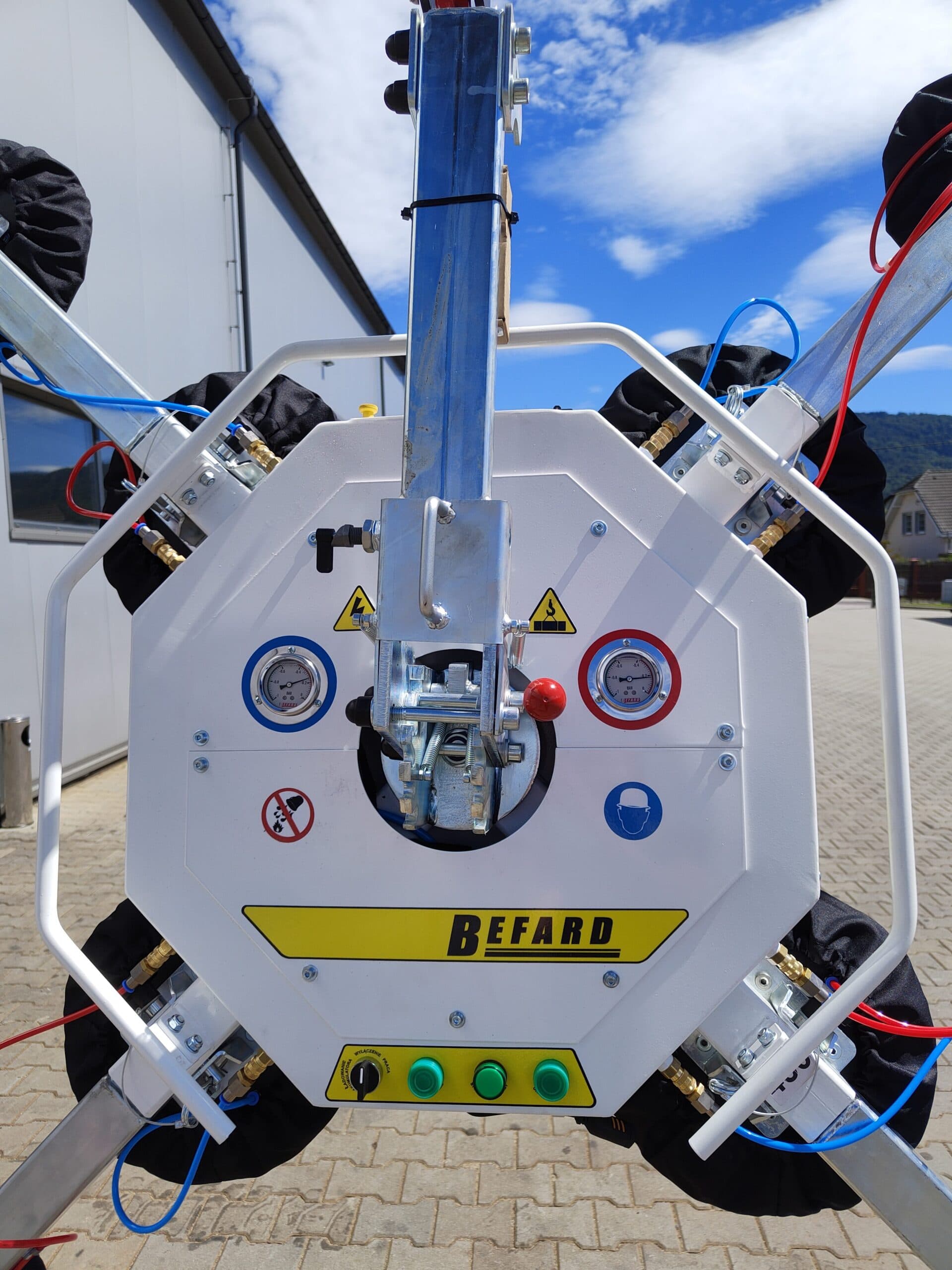 chwytak próżniowy do szkła BEFARD XP