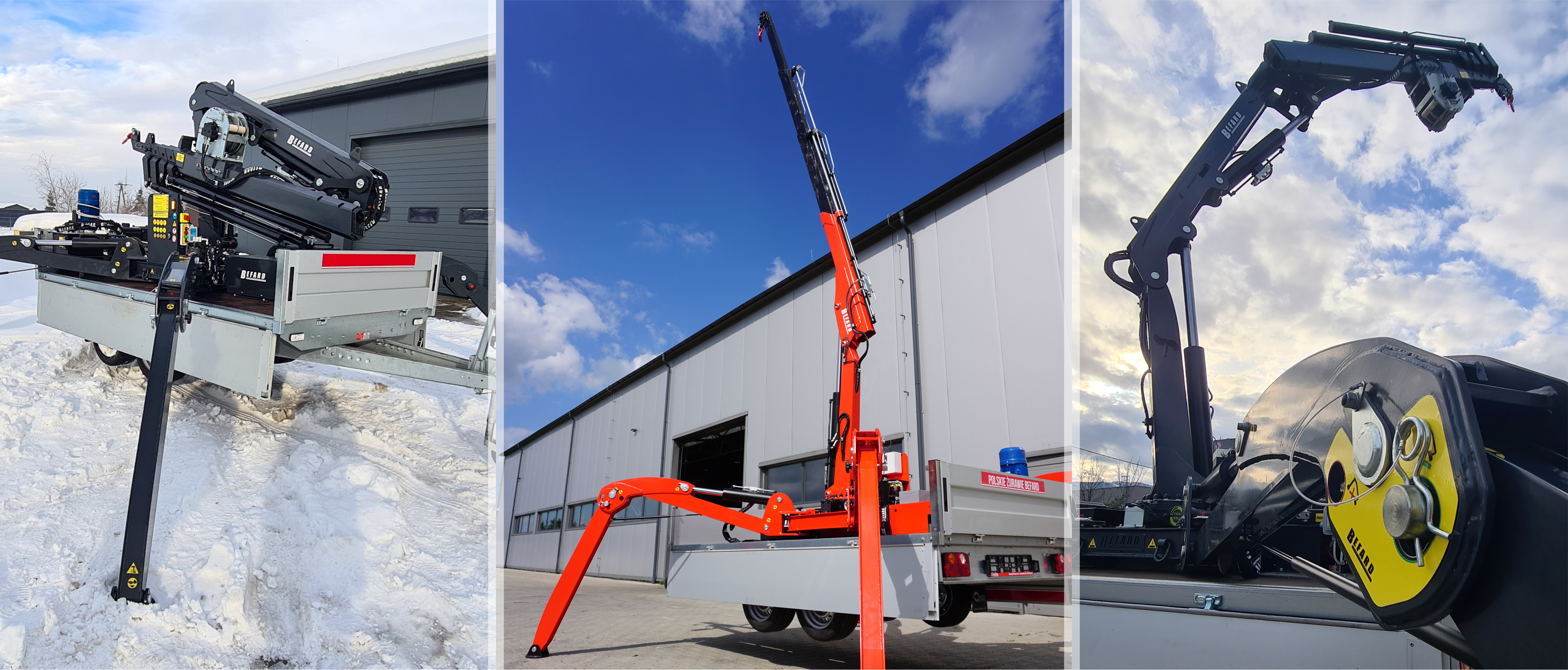 BEFARD XJ – Trailer cranes