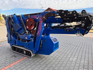 mini crane on crawler chassis