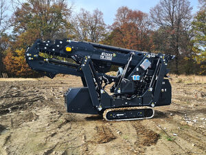 mini crane on crawler chassis radio control