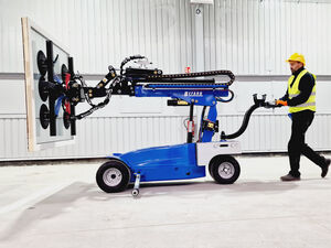 Assembly robot for glass and windows