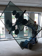 Vacuum robot for windows