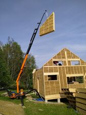 mini crane on crawler chassis BEFARD