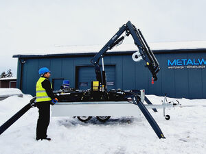 XJ trailer crane
